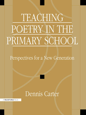 cover image of Teaching Poetry in the Primary School